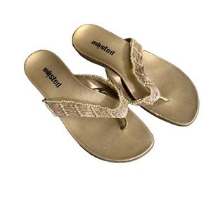 Unlisted Beaded Sandals